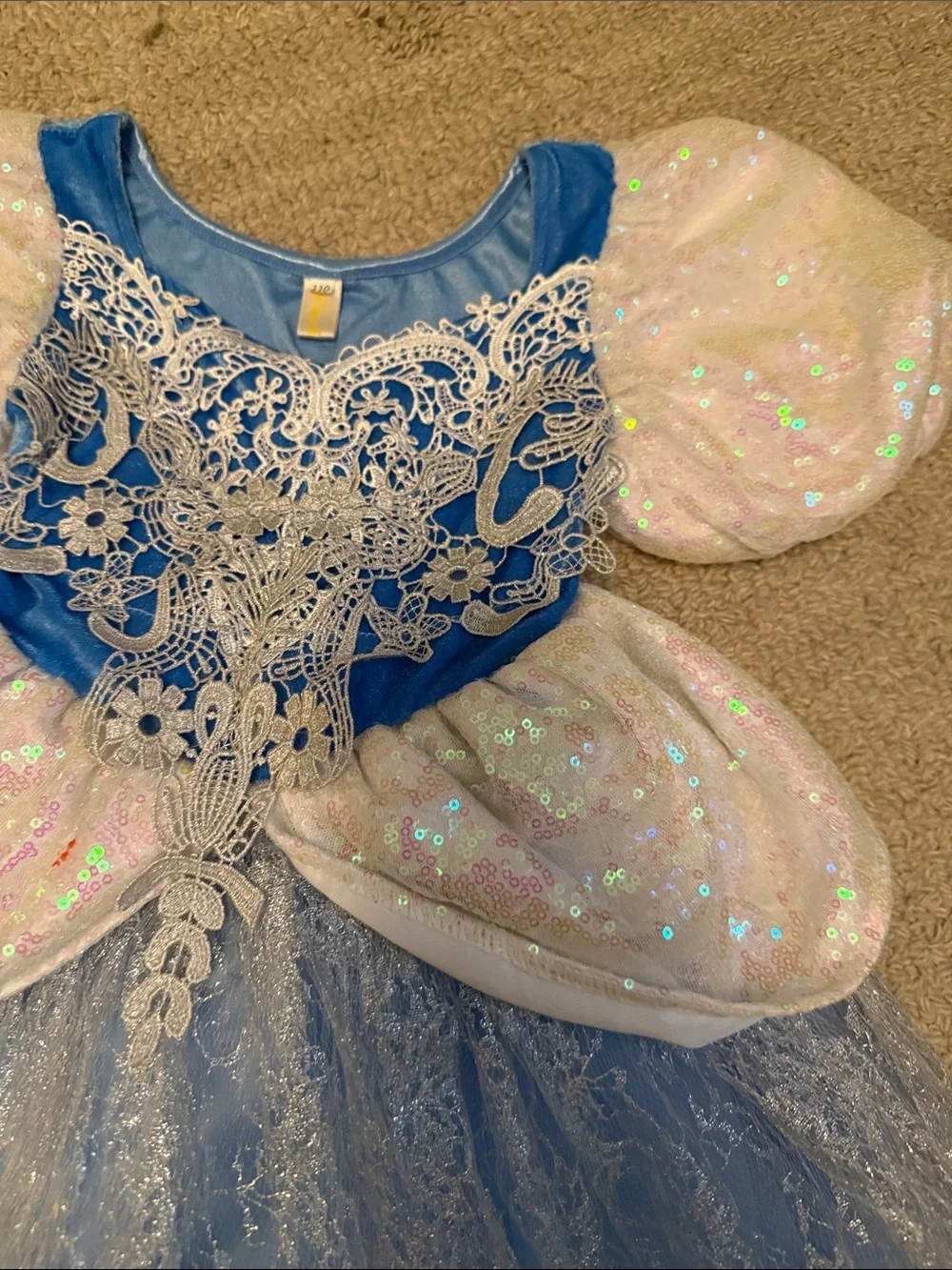 Princess/cinderella dress up dress 5